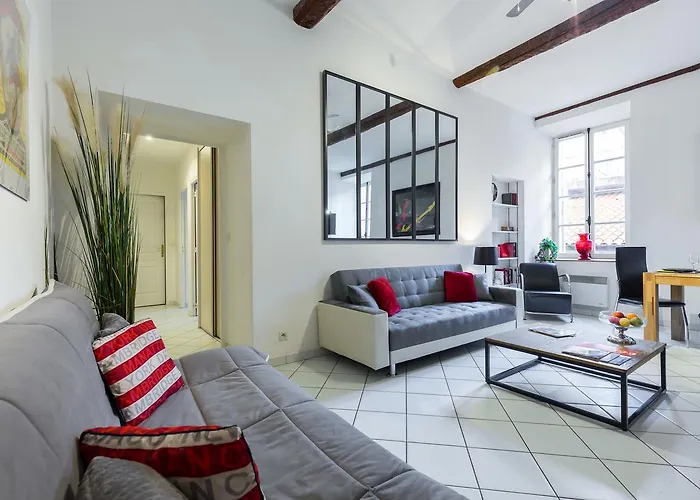 شقة Ste Reparate F4 Moderne, Design, Place Rossetti, Heart Old Town نيس